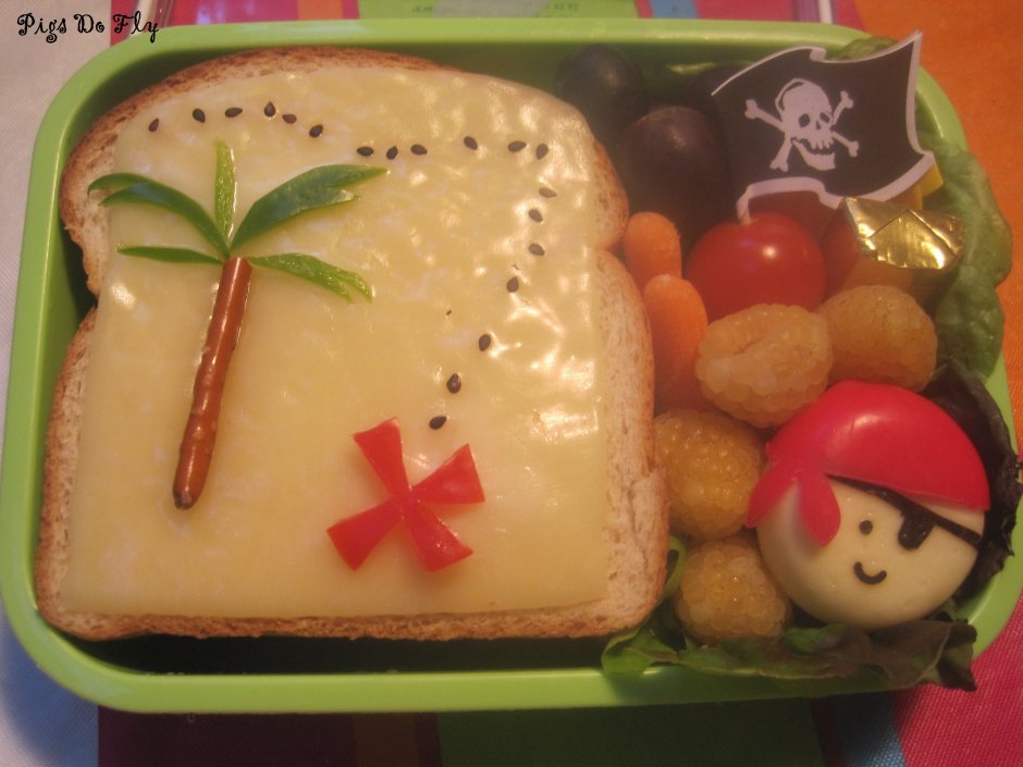 Бутерброды в пиратском стиле