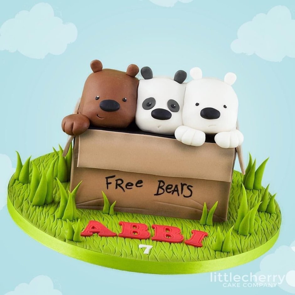 Bare Bears торт