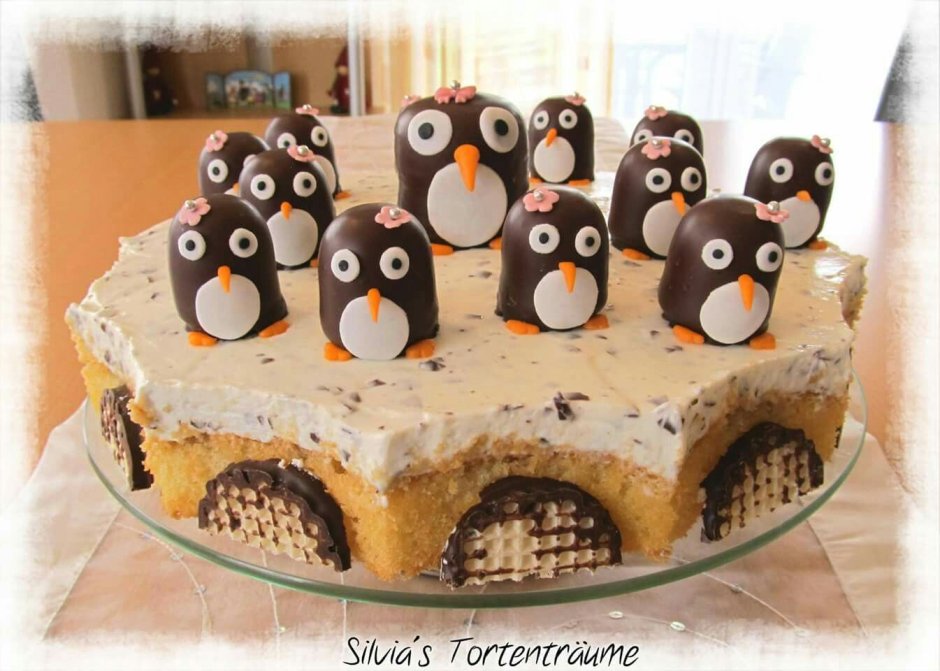 Советский торт Пингвин