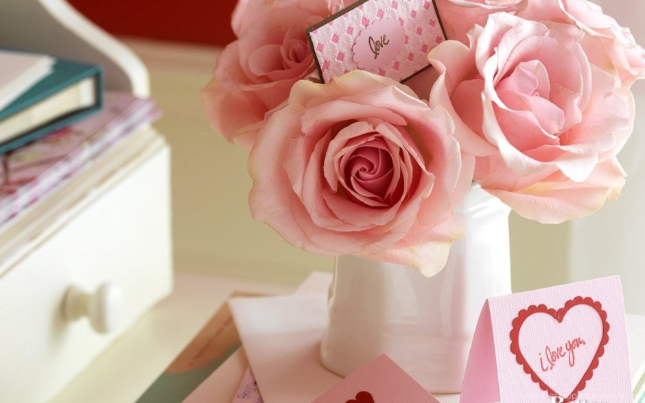 Цветы нежно розовые в подарок