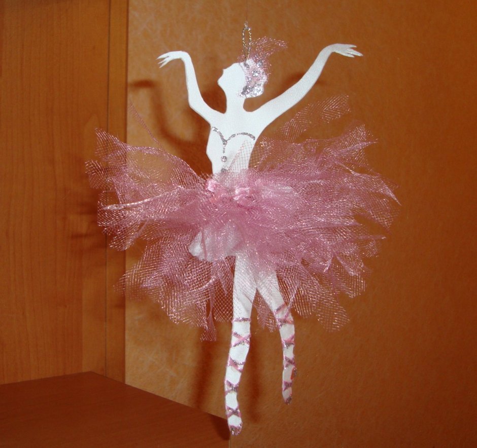 Поделка балерина