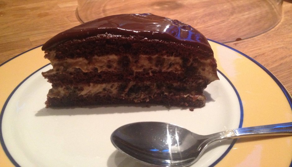 Торт чернослив в шоколаде