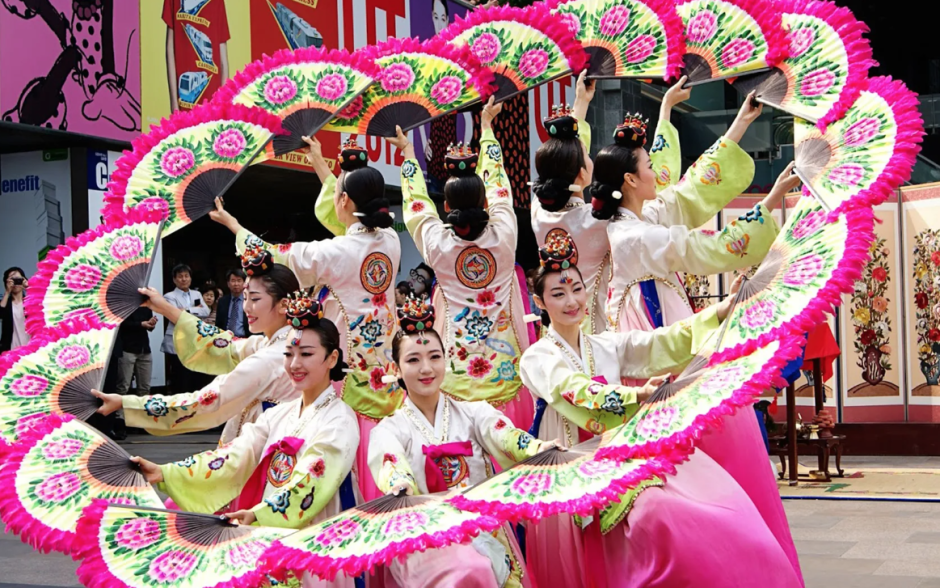 Национальный танец Южной Кореи