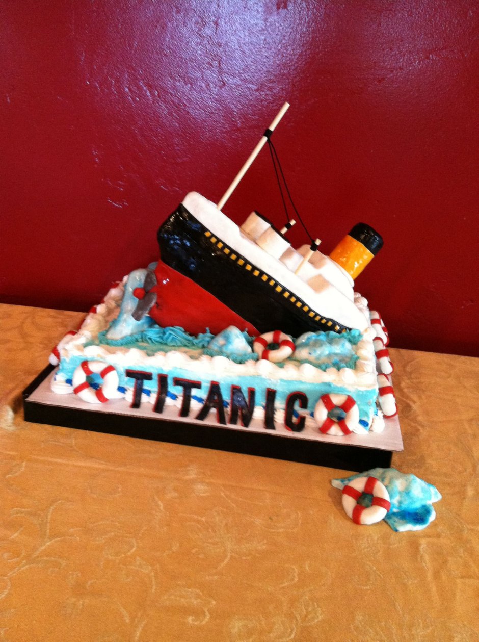 Торт Титаник детский