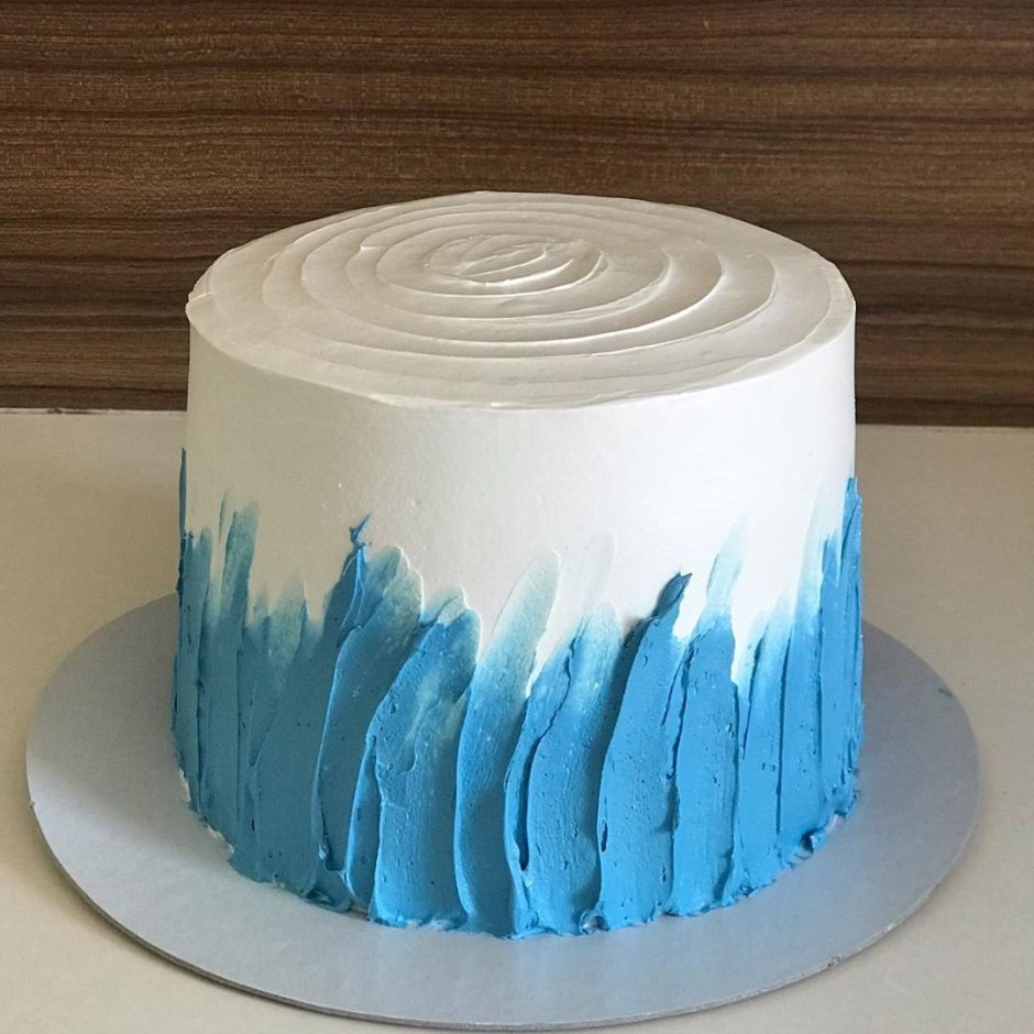 Голубой торт СЛАЙМ