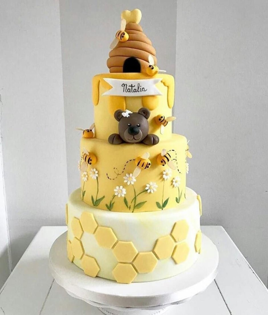 Торт с пчелами
