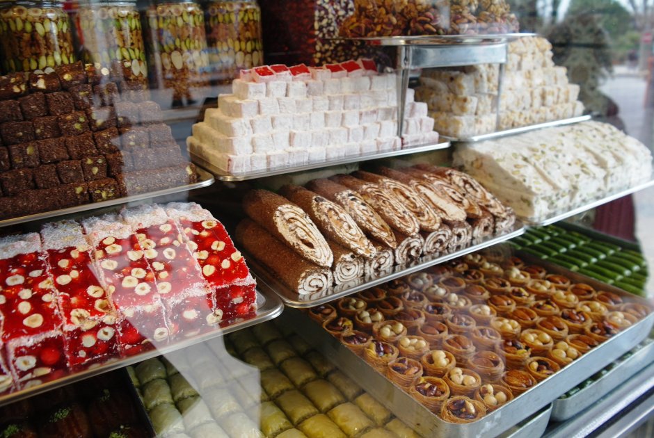 Турецкие сладости в Стамбуле