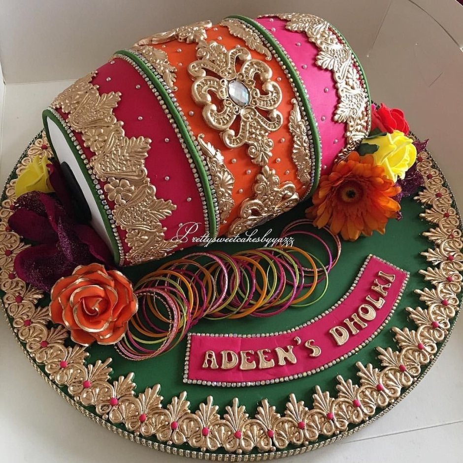 Торт в индийском стиле
