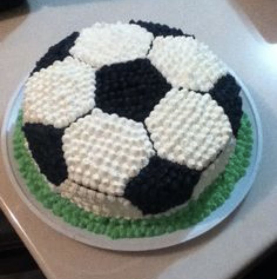 Торт футбольный мяч для мальчика