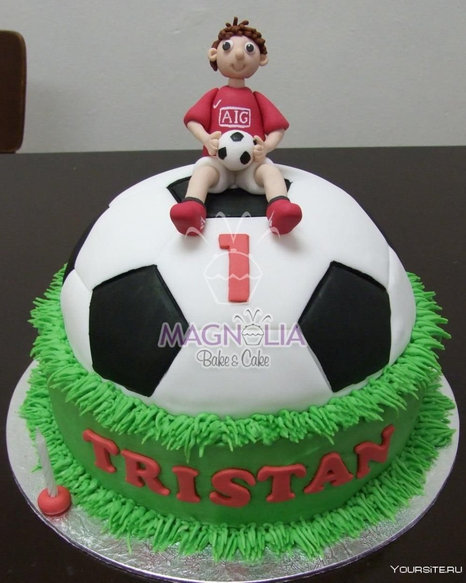 Торт футбольный мяч на день рождения мальчику