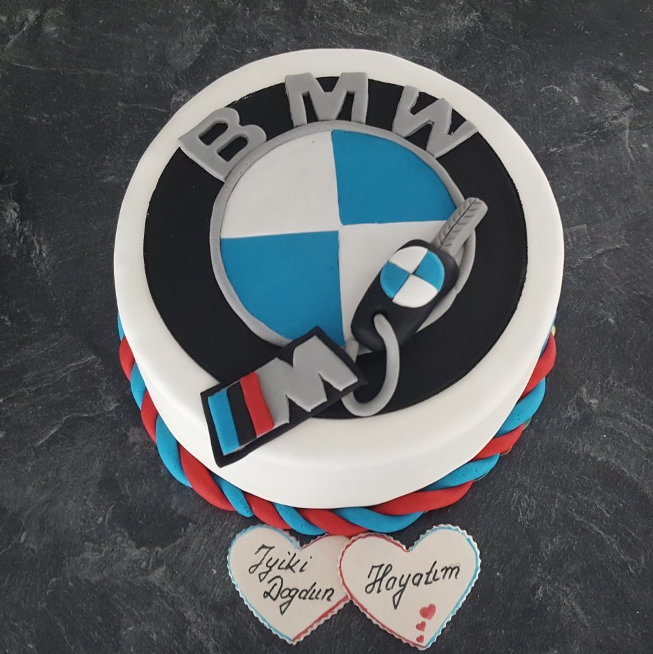 Значок BMW для торта