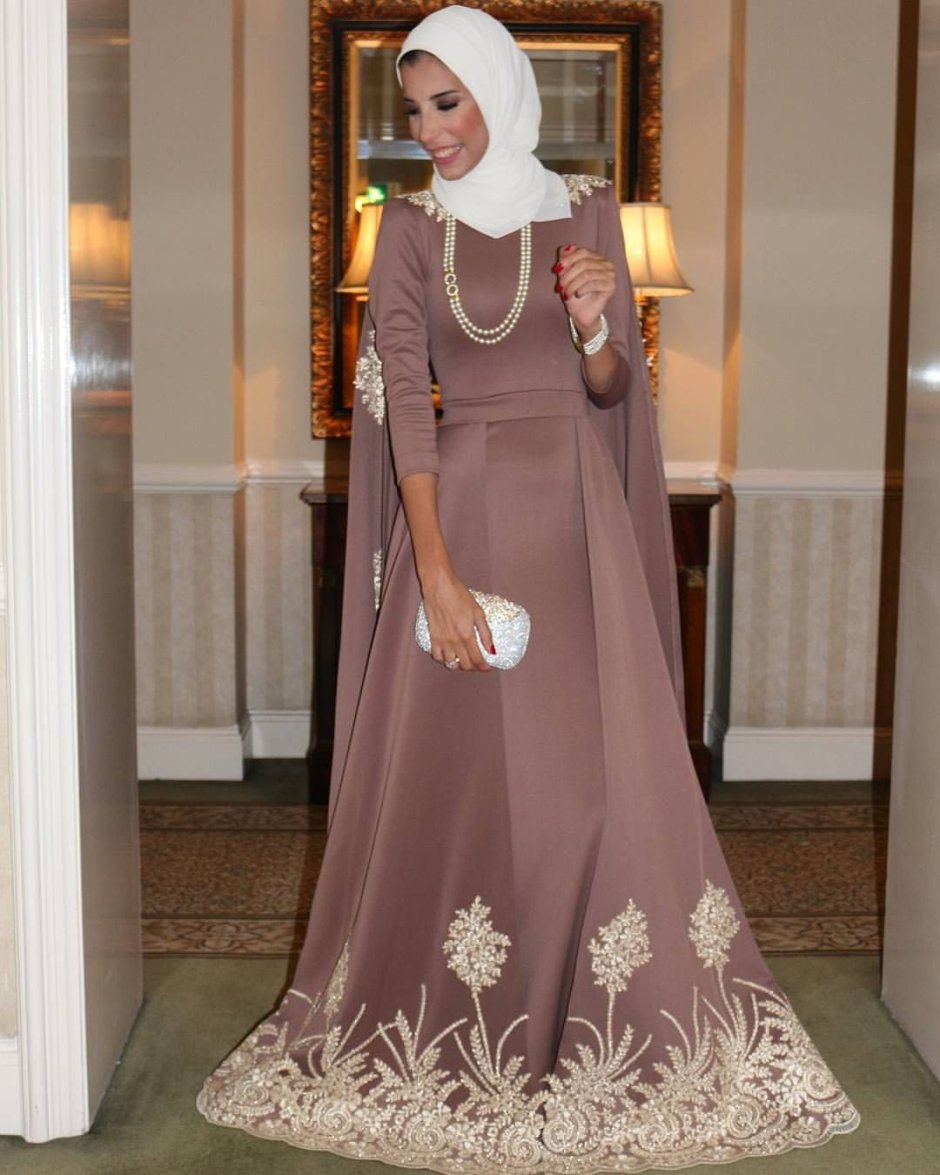 Мусульманские нарядные платья