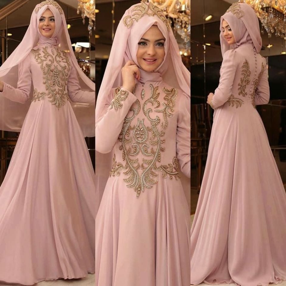 Платья для свадьбы хиджаб