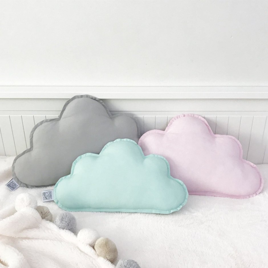 Декоративная подушка облако