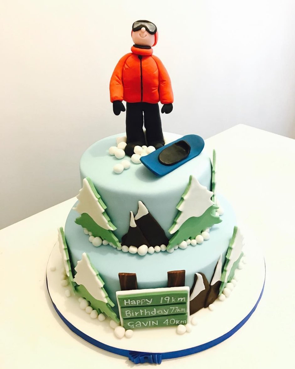 Торт для сноубордистов