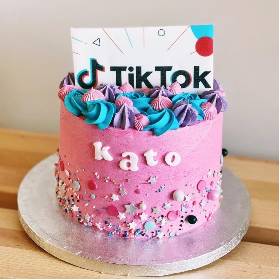 Tik Tok numbers Toppers for Cake