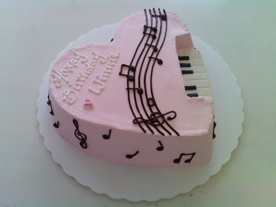Торт для музыкальной школы