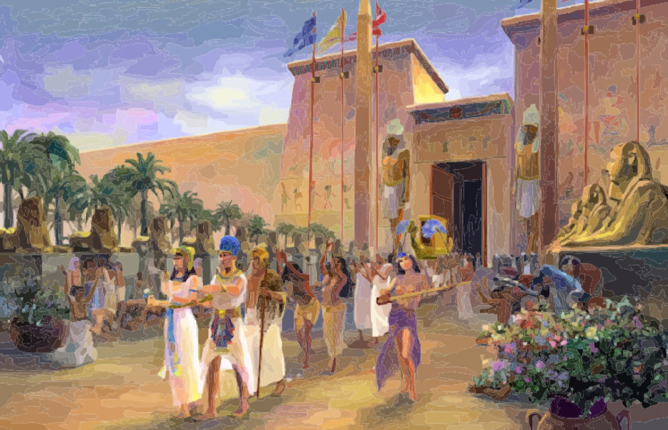 Фестиваль опет фараона Египта