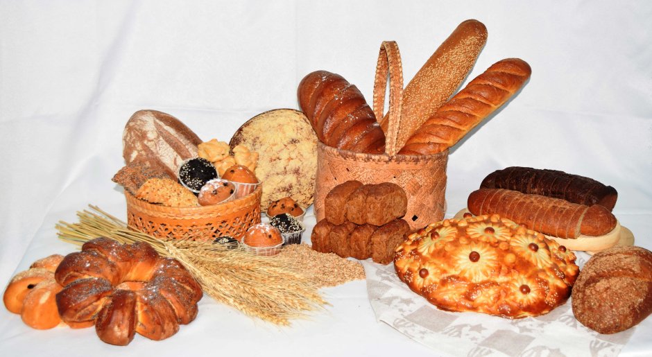 Ассортимент хлеба и хлебобулочных изделий