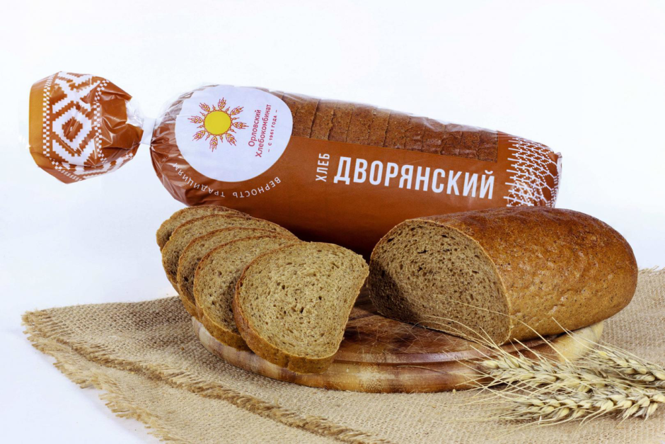 Хлеб дворянский Орловский хлебокомбинат