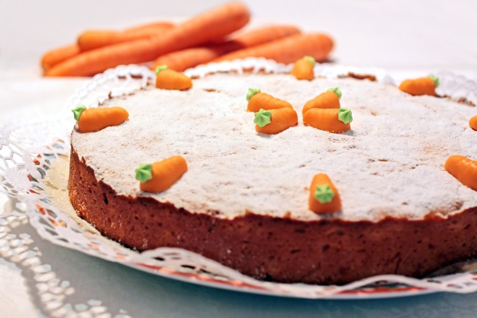 Торт морковный Зайка моя
