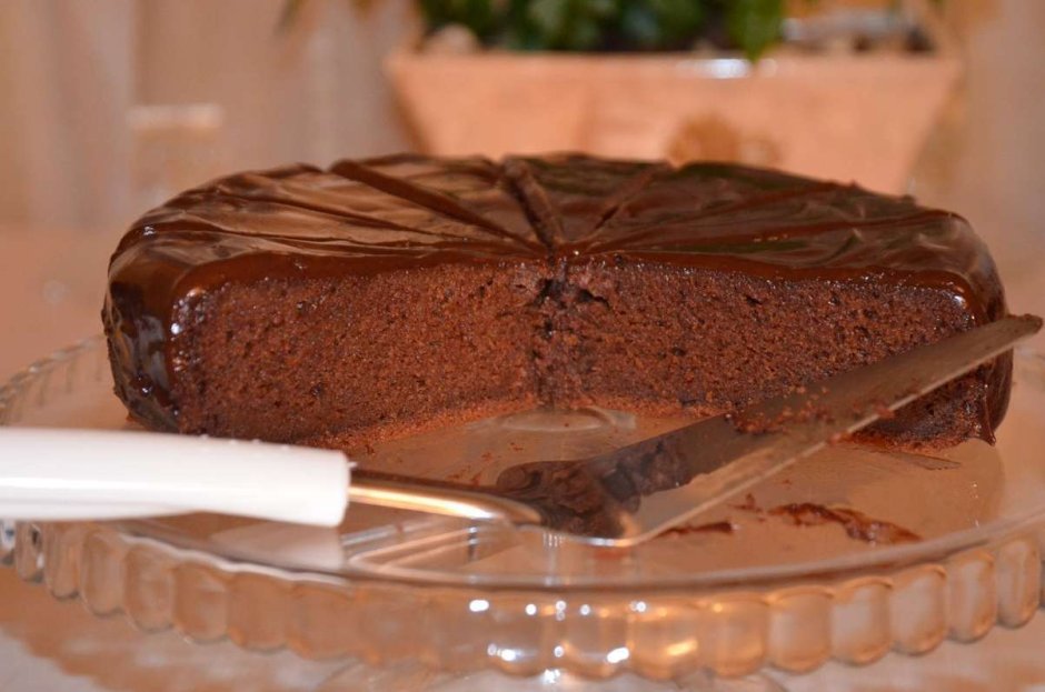 Шоколадно трюфельный торт пирогов