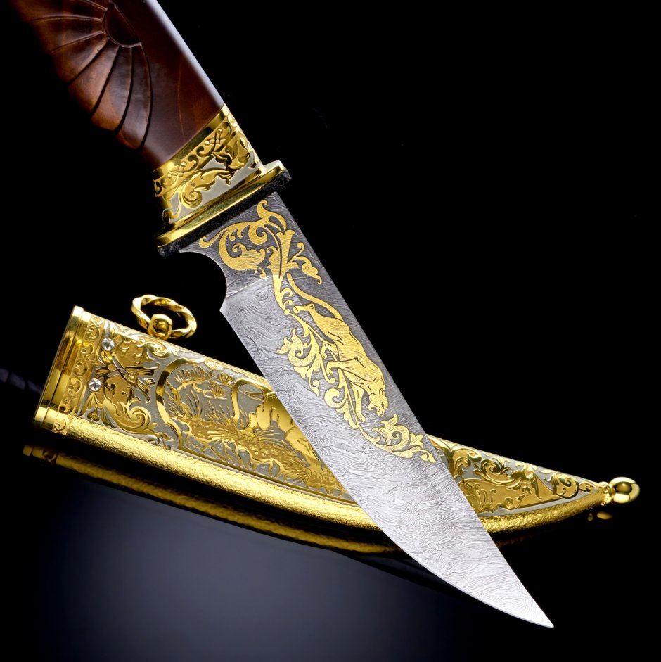 Нож сувенирный "Рысь"