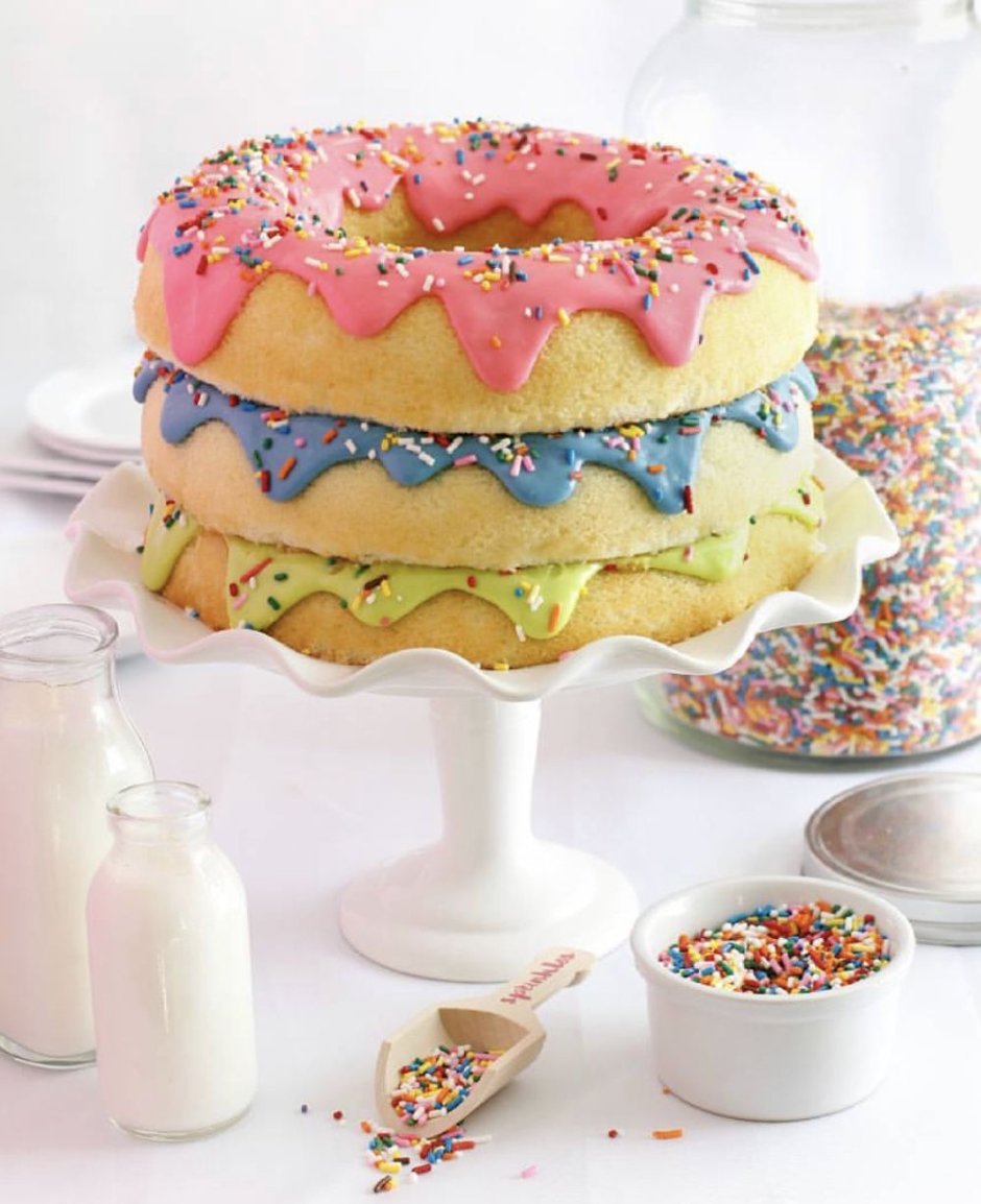 Торт «пончик»