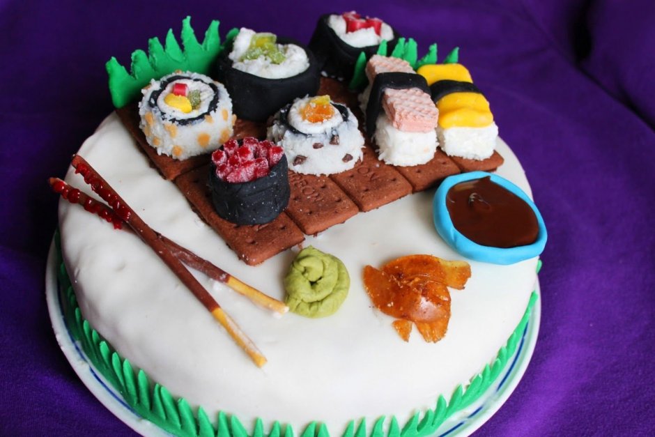 Тортик в виде суши