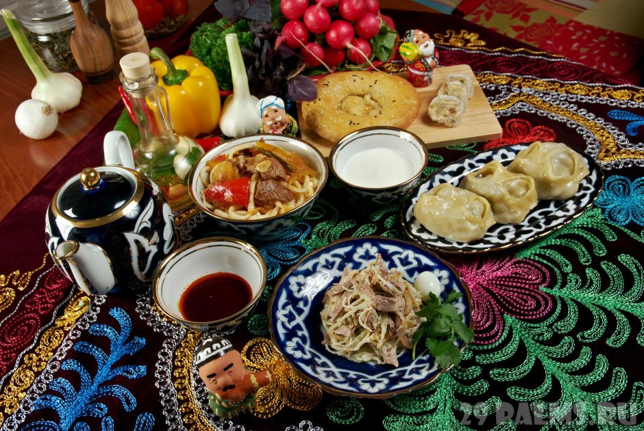 Узбекское блюдо Джус