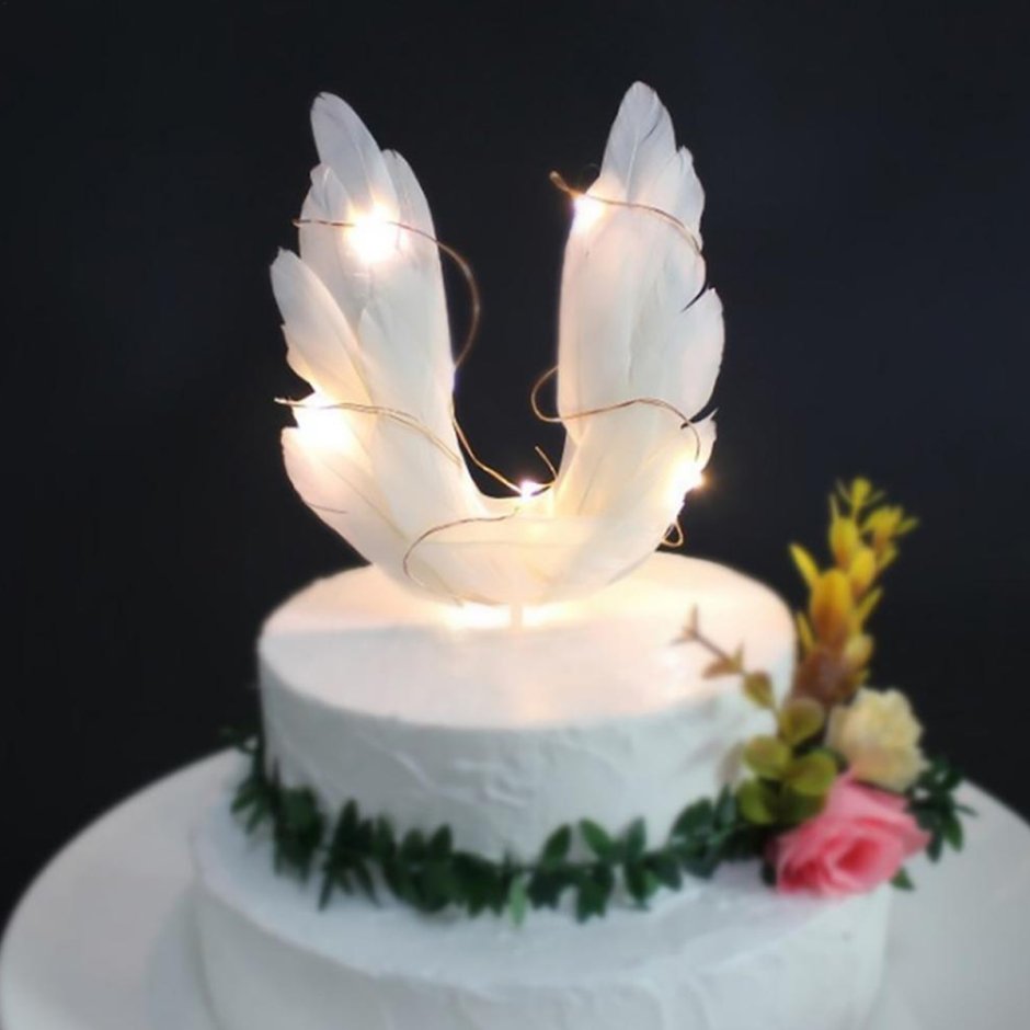 Светящийся торт на свадьбу