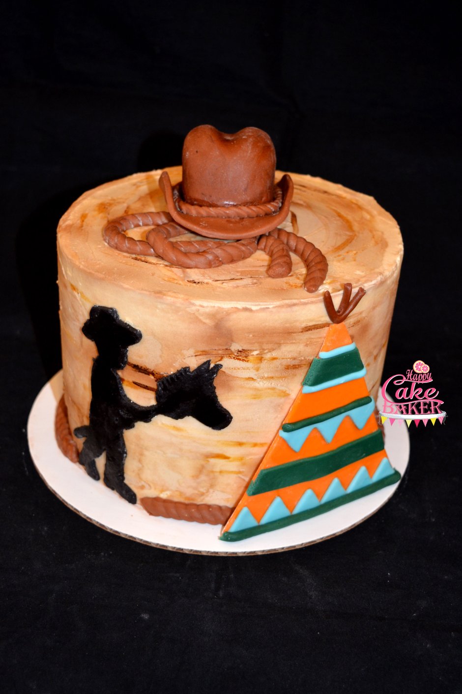 Примеры тортов с ковбойской вечеринки девушки