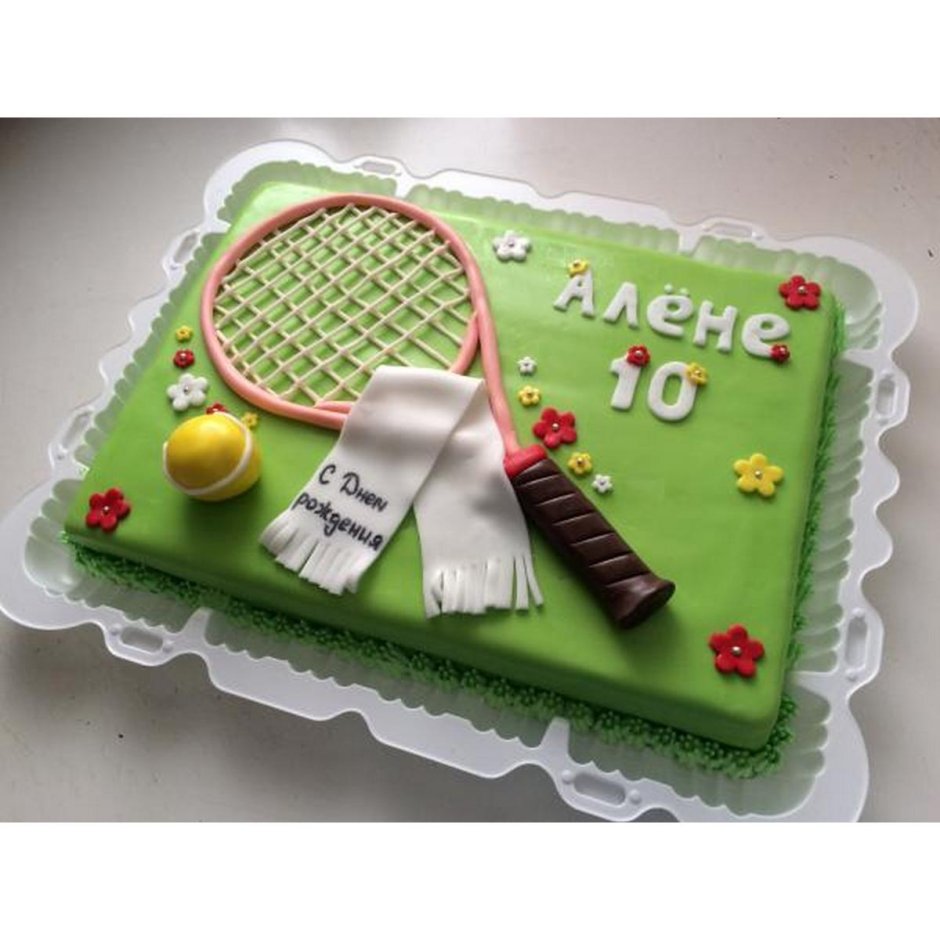 Торт для теннисистки