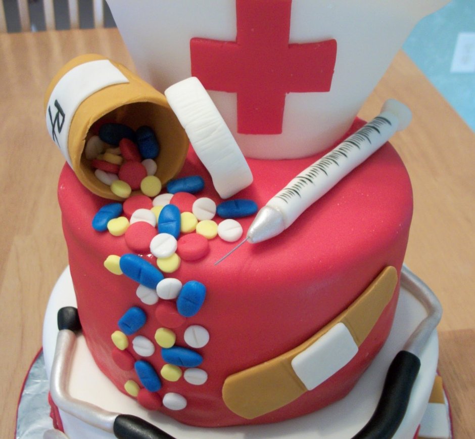 Тортик для детского врача