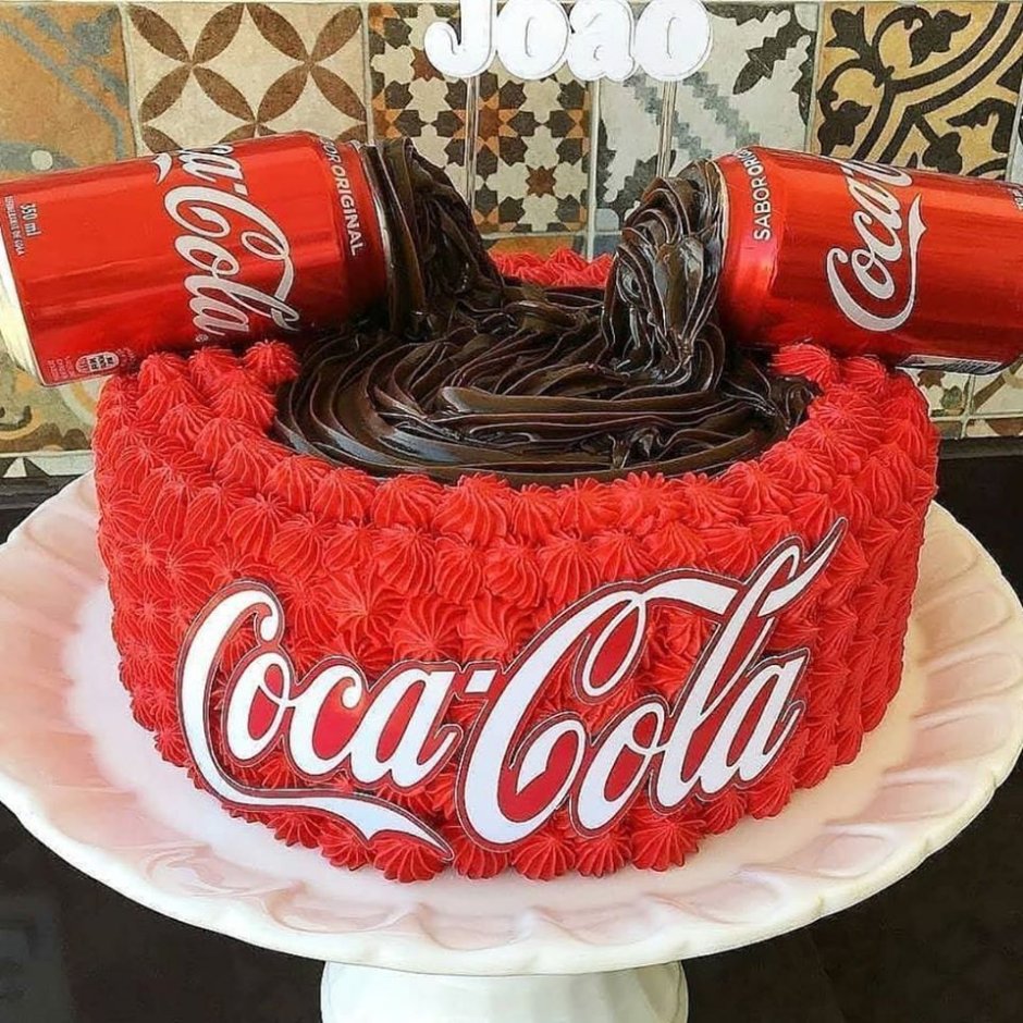 Торт Кока кола на день рождения