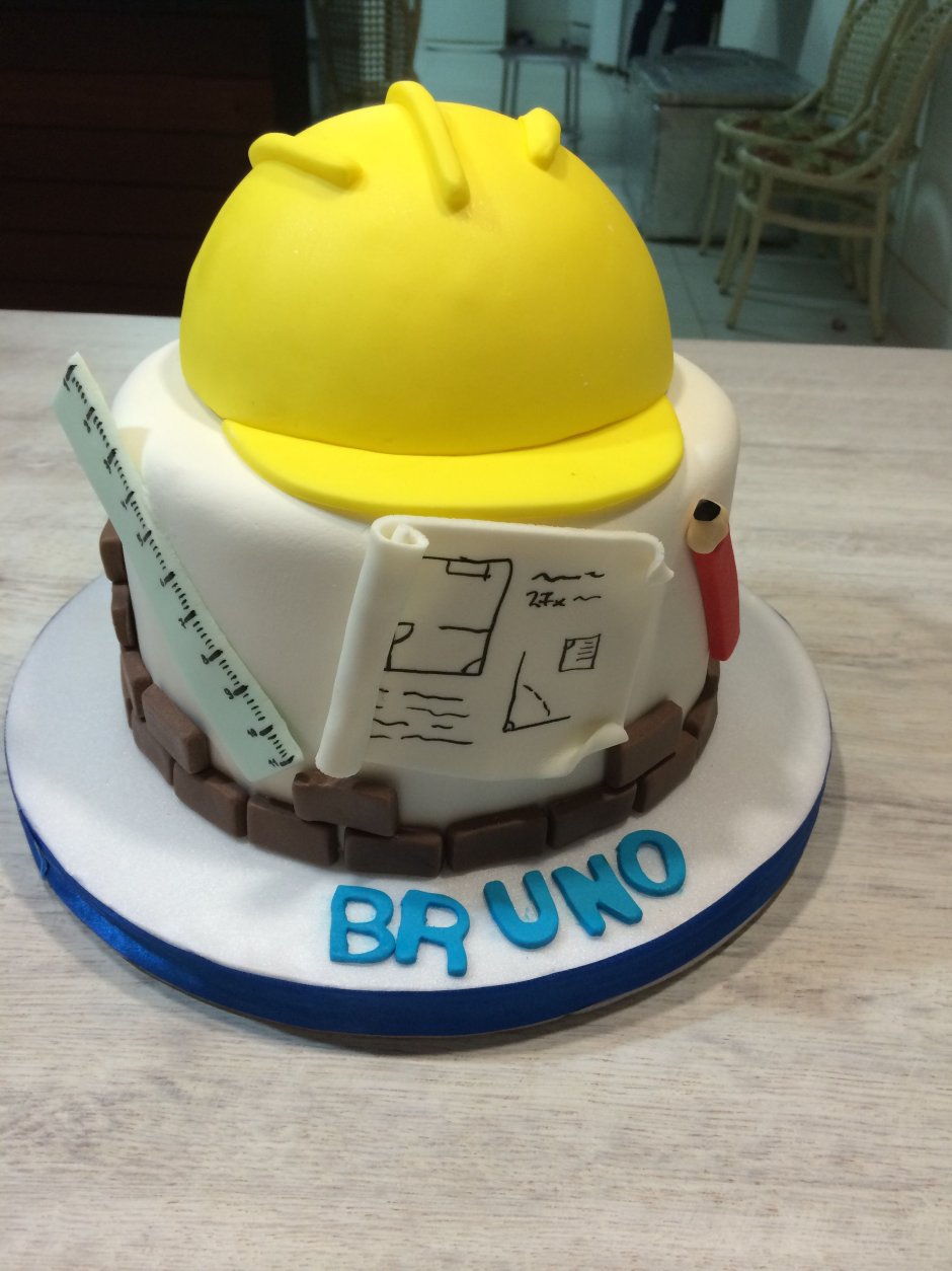 Торт для инженера строителя