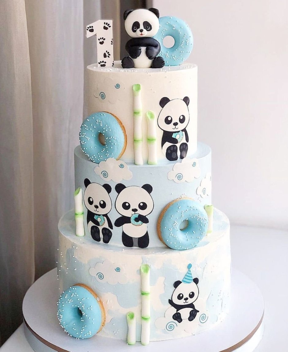 Торт с пандами касаделика