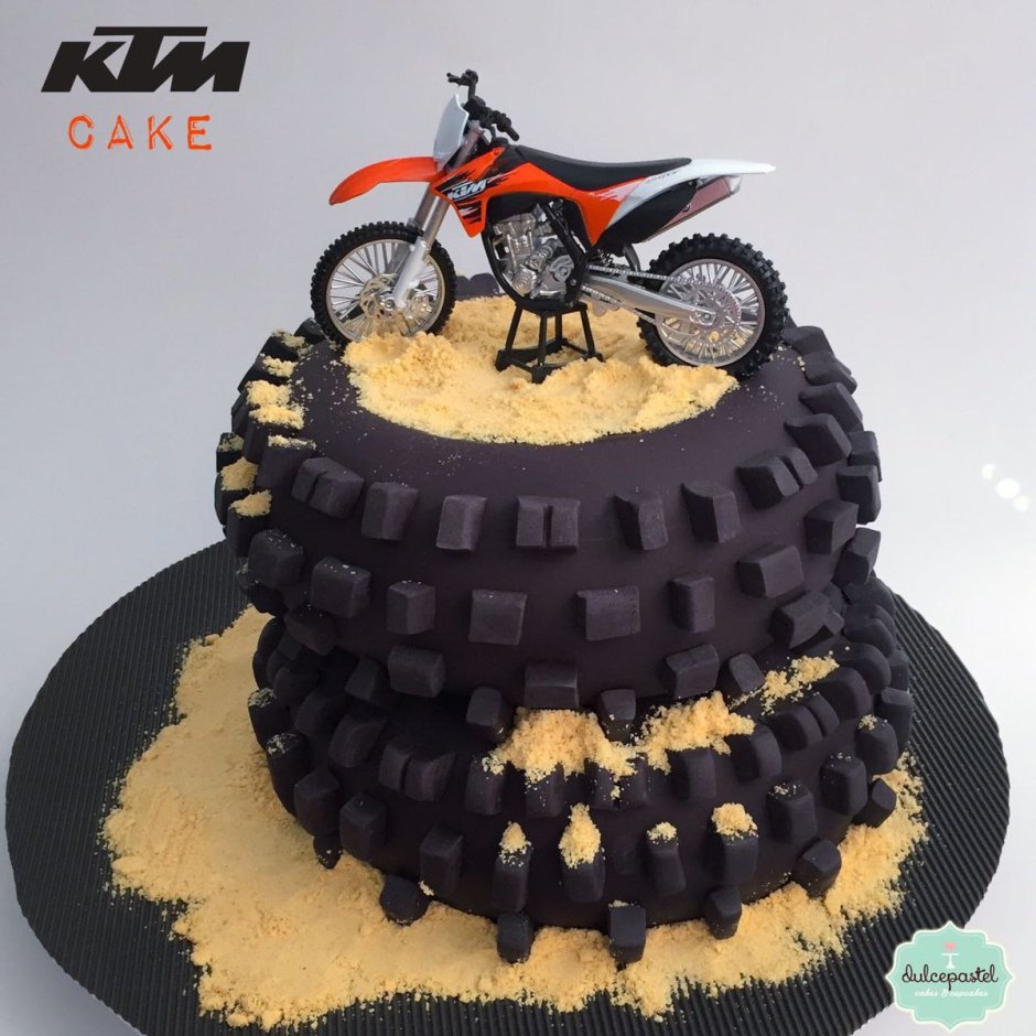 Торт мотоцикл КТМ 85