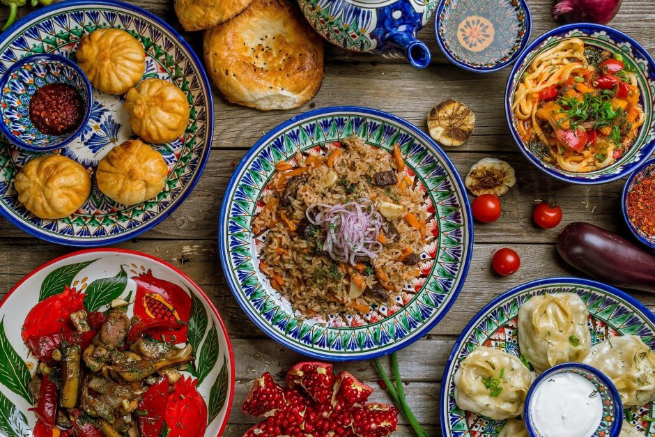 Чайхона Самарканд узбекская кухня