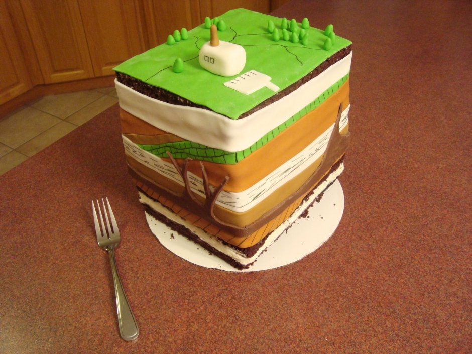 Торт для геолога
