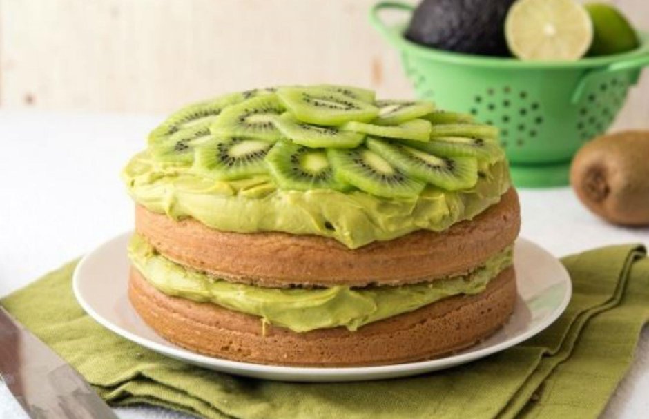 Avocado Birthday Cake