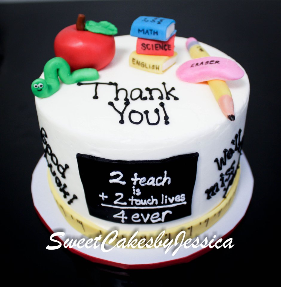 Торт для учителя английского