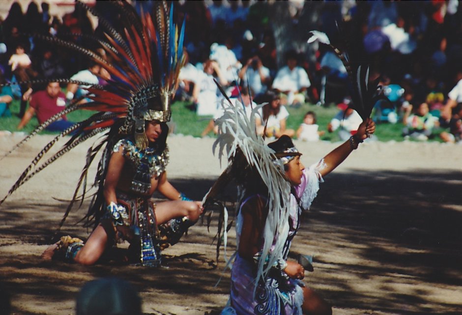 Танцы индейцев