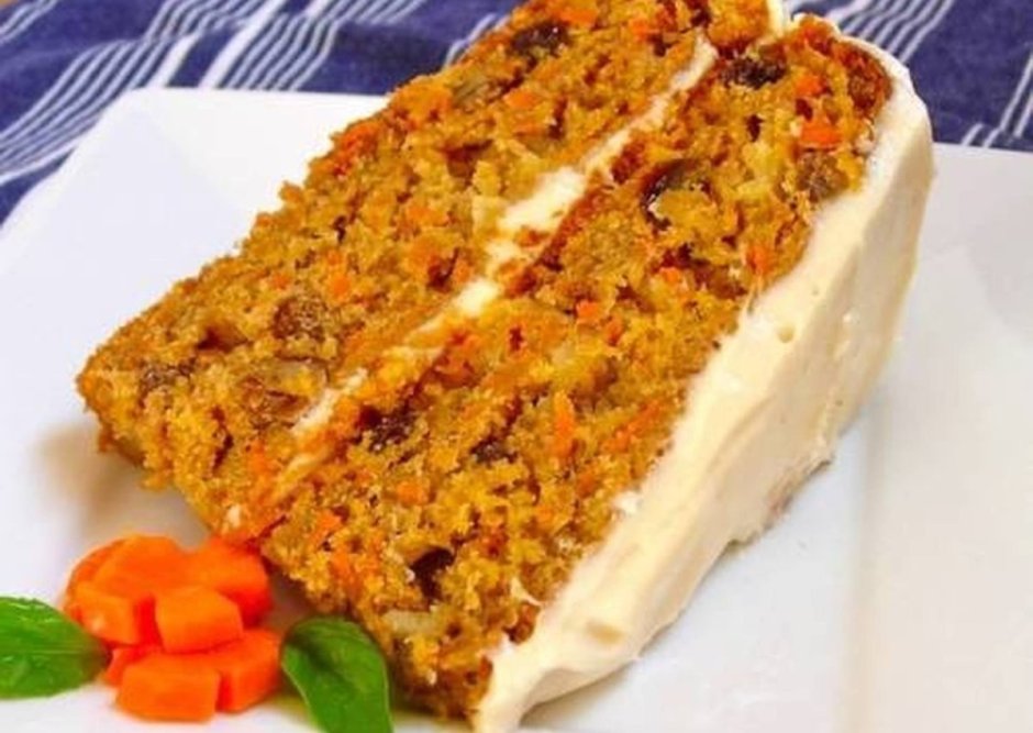 Новогодний морковный пирог от Марии белой