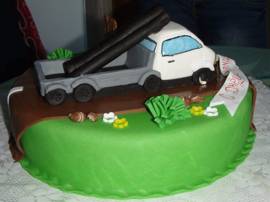 Торт для водителя газели