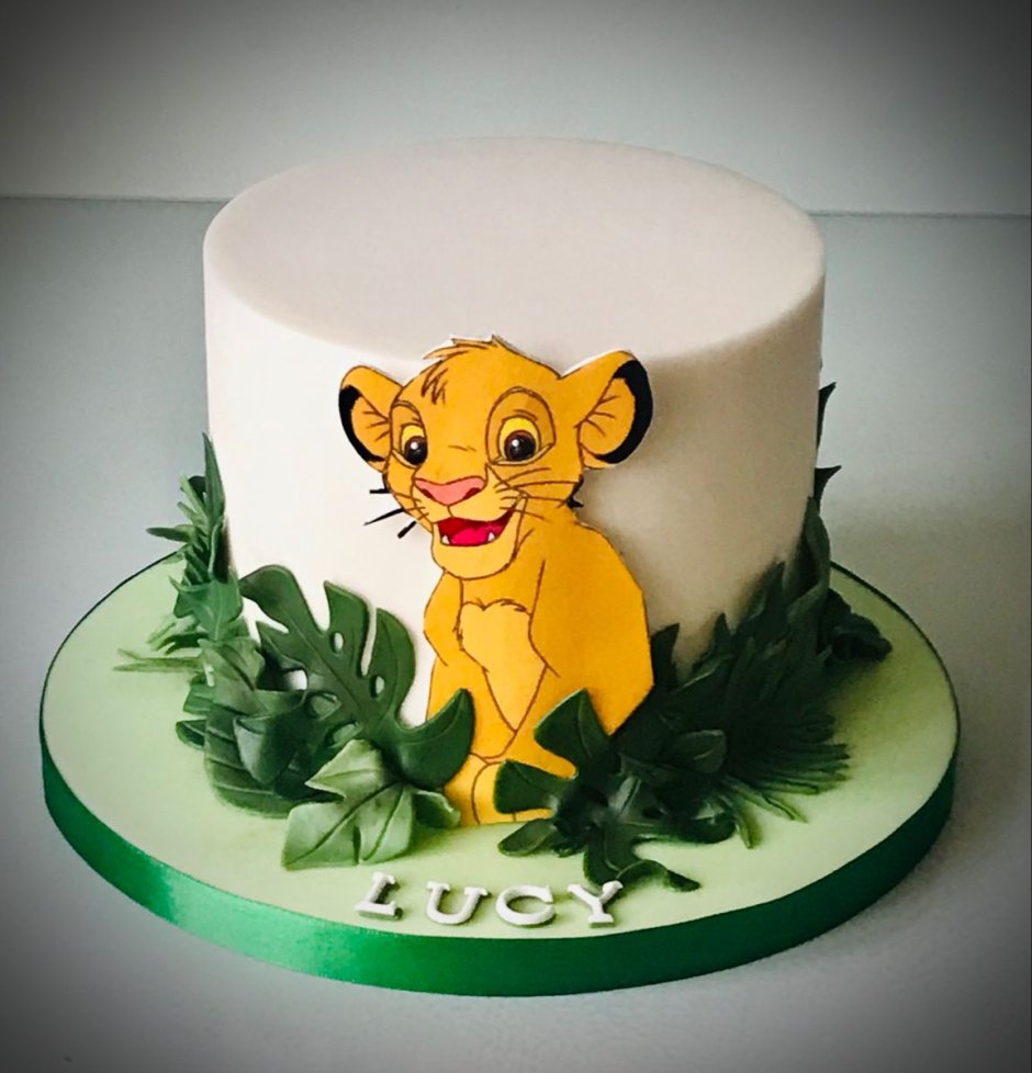 Торт в виде Льва для мужчин