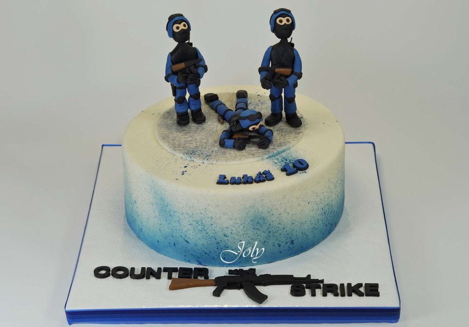Торт в стиле Counter Strike