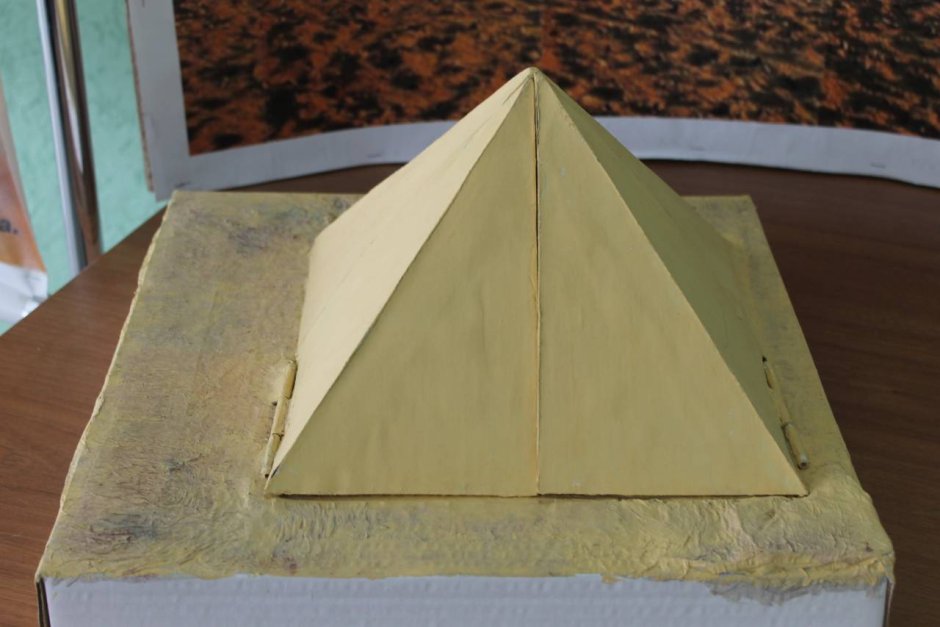 Поделка пирамида Хеопса 5 класс