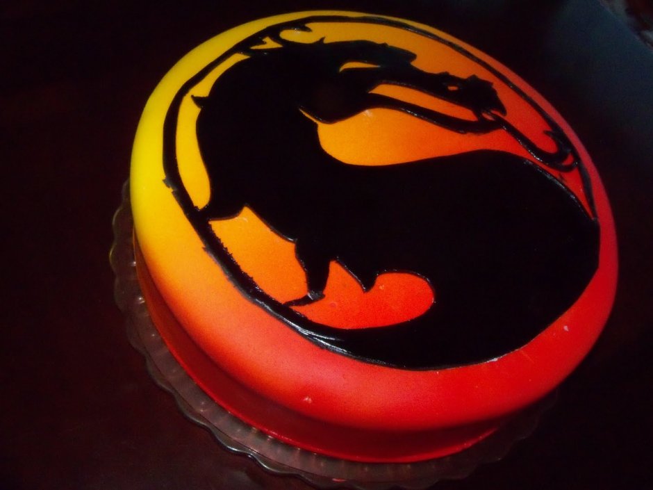 Mortal Kombat Cake