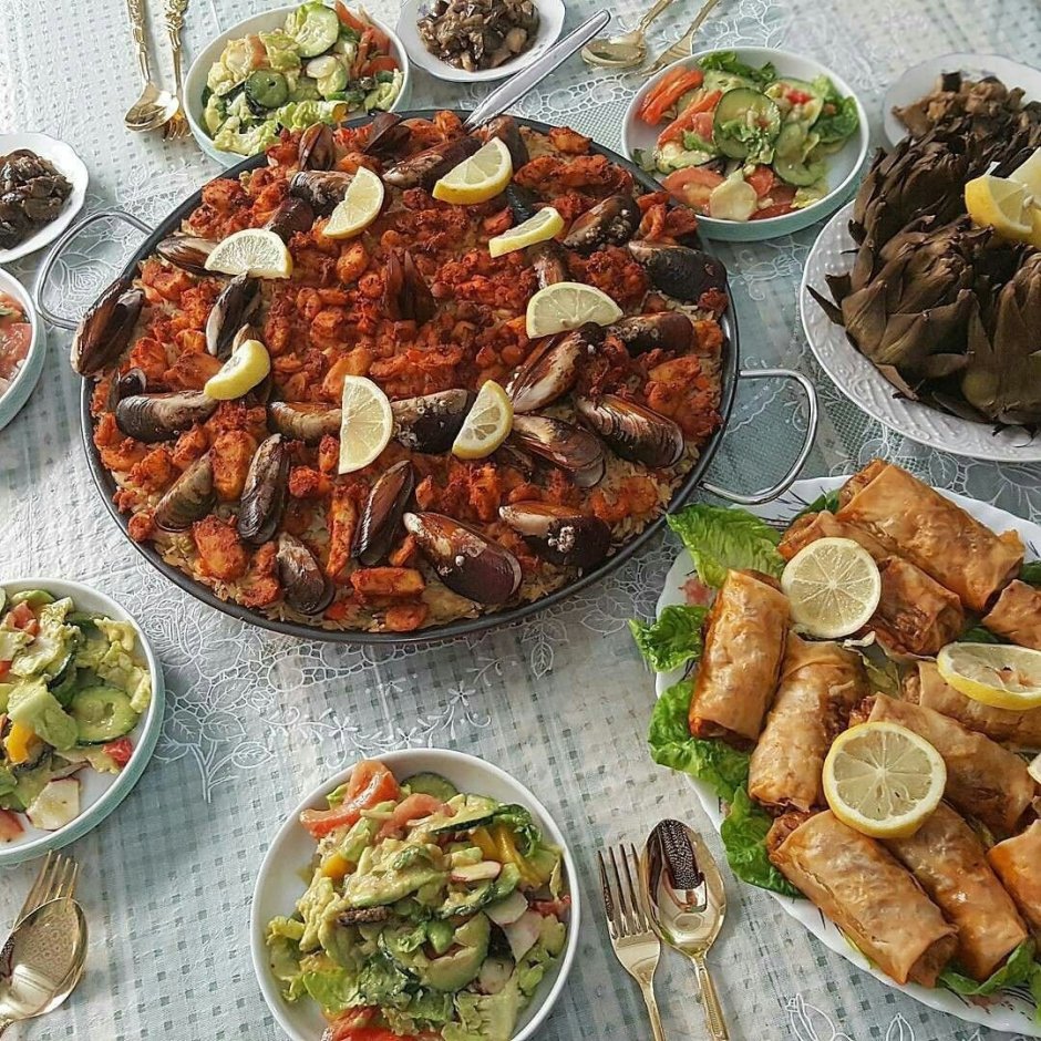 Мусульманские блюда на праздничный стол